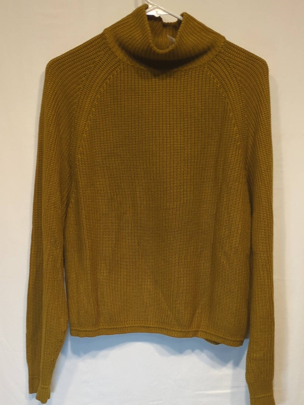 lululemon athletica Mustard Cowl Turtleneck Sweater